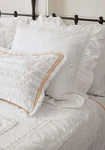 Nwt Matilda Jane Clothing King Boho Dream Bed Bag White Duvet Shams Set. Fixed Price $190.00.