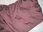 Ralph Lauren Chaps Preston Wine Green Black Stripe (1) Queen Bedskirt 15". Fixed Price $44.00.