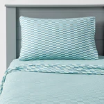 Queen Cotton Sheet Checker - Pillowfort. Fixed Price $16.99.