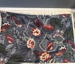 Ikea Filodendron Standard Pillow Sham Birds Flowers Maroon Blue 33 X24. Fixed Price $14.50.