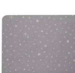 Bedding Babyletto Mini Crib Sheet Fitted Galaxy Galactic Grey Stars Starburst. Fixed Price $26.59.