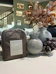 Queen 400 Thread Count Percale Sheet Set Fig Brown - Casaluna New. Fixed Price $78.00.