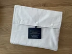Ralph Lauren Lovan Jacquard King Flat Sheet Light Grey Platinum Polo Msrp $250. Fixed Price $72.00.