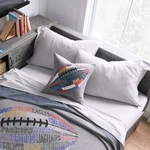 Pottery Barn Teen Favorite Organic Sheet Set Light Grey, Full. Fixed Price $47.99.