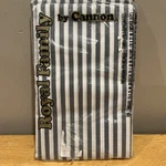 Vtg Nos Cannon Royal Family Gray Striped Standard/queen Pillowcases. Fixed Price $22.49.