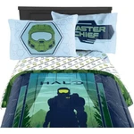 Halo Infinite Master Chief Multicolor 4-PIECE Full Bedding Sheet Set For Kids. Fixed Price $29.99.