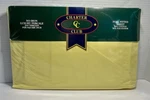 Charter Club No Iron Luxury Percale Full Flat Sheet Yellow 200 Thread Vtg 1991. Fixed Price $25.00.