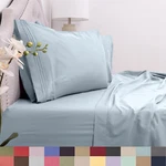 Sweet Home Collection 1800 Count Deep Pocket Microfiber Sheet Set Twin, Xl. Fixed Price $24.99.