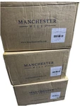 24PK Manchester Mills Full T200 Fitted Sheet White Dozen Case 54X80X12 Hotel. Fixed Price $140.00.