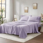 True North Full Sheet Set Soft Fleece Deep Pocket Lavender Plush. Fixed Price $49.99.