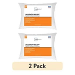 Allergy Relief Bed Pillow, Standard/queen, 2 Pack. Fixed Price $21.31.
