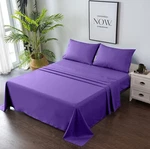 Superb Bed Sheet Set, Fitted, Flat, Pillowcases - Breathable & Soft, Deep Pocket. Fixed Price $10.99.