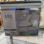 Kirkland Signature Full 680TC Pima Cotton Sheet Set Indigo 6PC Easy Care. Fixed Price $59.00.