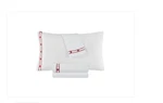 Decor Studio Holiday Embroidered Microfiber 4-PC. Sheet Set, King Chain Link. Fixed Price $60.99.
