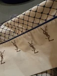 Vintage Utica Yves Saint Laurent Ysl King Pillowcases And Fitted Sheet Set 1979. Fixed Price $45.00.