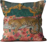 Maximalist Funky Tiger Leopard Cheetah Pillow Covers 18X18, Eclectic Home Decor,. Fixed Price $14.11.