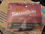 Texas Linen 800 Thread Count Queen Bed Sheet Set. Fixed Price $47.00.
