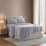 Nestl Bed Sheet Set - Light Grey Instantly Queen, 09. Fixed Price $49.99.
