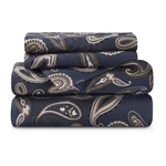 Superior Flannel Brushed Cotton Paisley Sheet Set Warm Bedding Bohemian. Fixed Price $128.42.