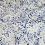 2 Charisma King Pillow Cases Jacobean Floral Blue White Polyester. Fixed Price $15.79.