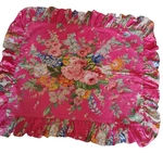 Vtg 90'S Ralph Lauren Beach House Fushia Standard Floral Pillow Sham Pink New!. Fixed Price $125.00.