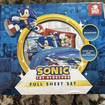 Rare Sonic The Hedgehog 4PC Full Sheet Set! New Sealed. Fixed Price $29.99.