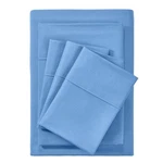 Bibb Home 2000 Count 6-PIECE Rayon From Bamboo Sheet Set Twin Xl Ocean Blue. Fixed Price $41.13.