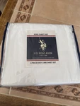 U.s. Polo Assn 4 Piece Microfiber Solid Sheet Set King White Easy Care New-tags. Fixed Price $32.00.