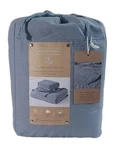 Bed Theory Co 4 Piece Gauze King Sheet Set Ultra Soft Texture, Lenore Quarry Blu. Fixed Price $69.99.