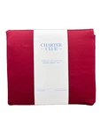 New Pomegranate Charter Club Damask Solid 550 Tc 100% Cotton Queen Sheet Set. Fixed Price $169.97.
