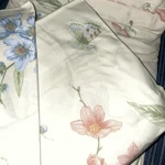 Pretty! 4PC Jc Penney Full Sheet Set Blue Pink Floral Butterfly Cotton Blend 300. Fixed Price $49.99.