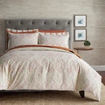 Scott Living Landry Cotton 3PC SET-1 Duvet, 2 Pillow Shams, Full/queen, King. Fixed Price $27.99.