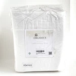 Whisper Organics California King 100% Cotton Flannel Sheet Set White New. Fixed Price $89.00.