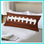 American Football Lumbar Pillow 14X36 Long Body Covers For Bed,s.... Fixed Price $32.38.
