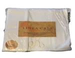 Sferra Linea Casa Pair Standard Pillowcases 300 Tc Egyptian Cotton Monogram. Fixed Price $129.90.