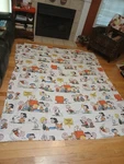 Vintage 1971 Snoopy Peanuts Charlie Brown Twin Size Sheets Flat And Fitted. Fixed Price $29.95.