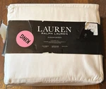 Nwt Ralph Lauren 4 Pc King 300 Tc Soft Dunham Cotton Sateen White Sheet Set New. Fixed Price $89.99.