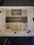 Nib Woolrich Flannel Sheet Set Full Size Scotty Dog Black White. Fixed Price $39.99.