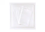 Luxury 6PC White Satin Wrinkle-free Luxurious Sheet Set Queen. Fixed Price $59.99.
