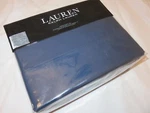 Ralph Lauren Sloane Percale Antimicrobial 4P Queen Sheet Set Navy. Fixed Price $109.95.