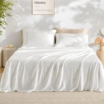 Bed Sheets King Size 4 Pieces Bamboo Rayon 16 Deep Pocket Cooling Gokotta Silky. Fixed Price $179.99.
