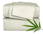 Sleep Cooler All Night - Pure Bamboo King Sheet Set Birch. Fixed Price $179.99.