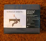 Miracle Made Sheet Set King Self-cooling Self-cleaning Luxe Gray New. Fixed Price $99.99.