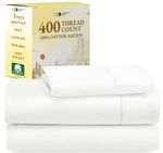 California Design Den Softest 100% Cotton Sheets, Twin Set, 3 Pc, 400. Fixed Price $80.99.