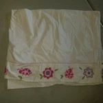 The Company Store Kids "embroidered Flowers/ladybugs" Twin Flat Sheet. Fixed Price $17.99.