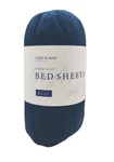 Cosy House Collection Royal Blue Polyester King Everyday Bed Sheets 4 Piece Set. Fixed Price $44.10.