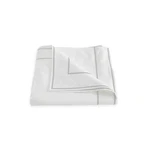 M236 Matouk Ansonia King Duvet Cover Sterling 100% Egyptian Cotton Percale. Fixed Price $300.00.