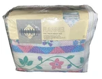 Vintage Jc Penney The Home Collection Twin Set 100% Cotton Flannel. Fixed Price $40.00.