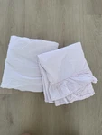 Rachel Ashwell Simply Shabby Chic Cotton Pink Ruffled Sheet Set - Twin. Fixed Price $60.00.