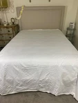 Decorum King Flat Sheet White 400CT 100% Egyptian Cotton Luxury Modern. Fixed Price $29.00.